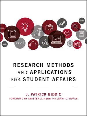 cover image of Research Methods and Applications for Student Affairs